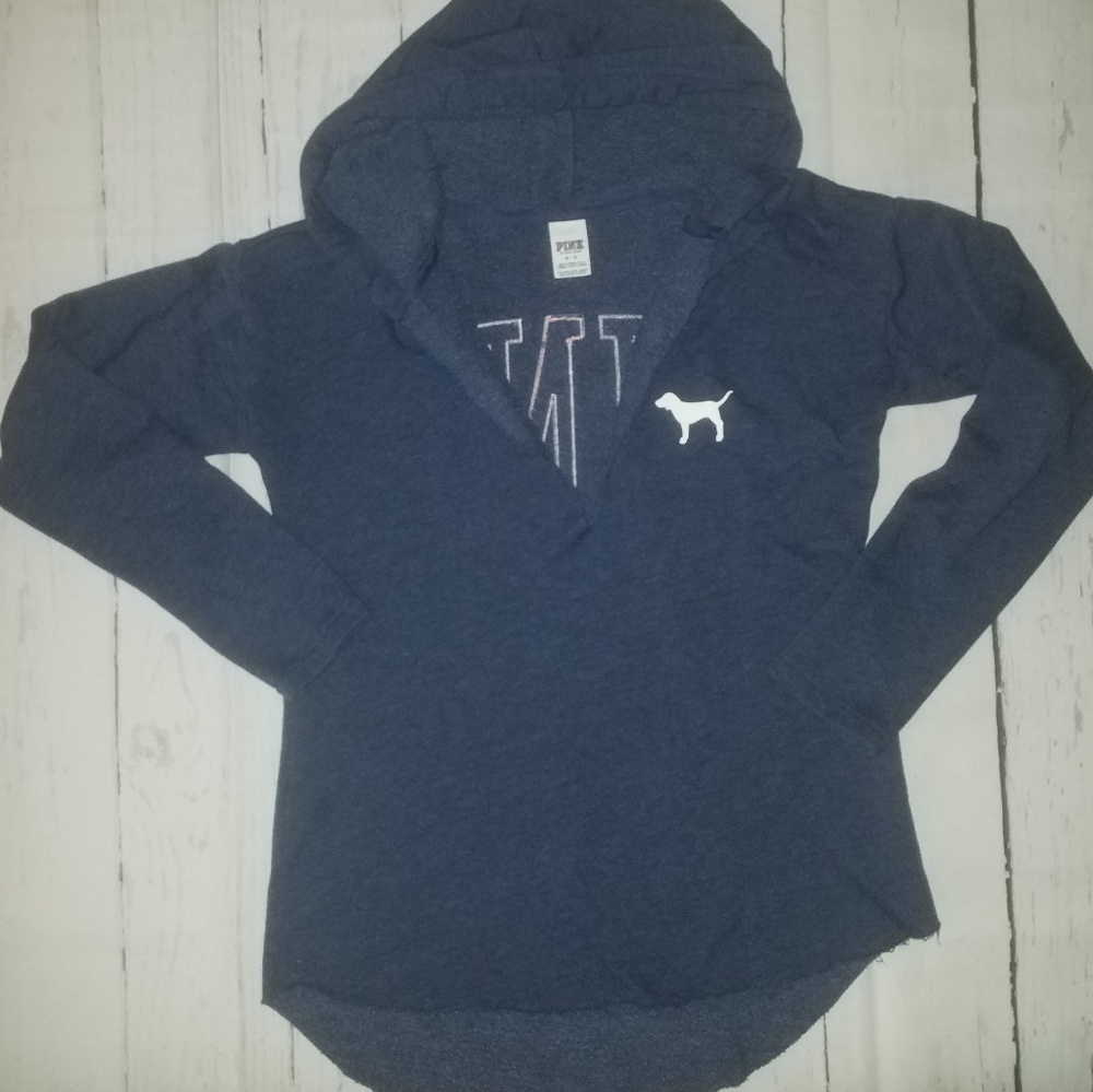 Victoria secret v-neck hoodie